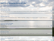Tablet Screenshot of deliciousimperfectionsoflife.blogspot.com