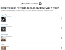 Tablet Screenshot of directoriofotolog.blogspot.com