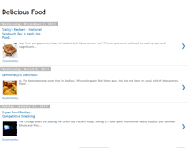 Tablet Screenshot of mmmdeliciousfood.blogspot.com