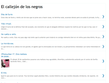 Tablet Screenshot of elcallejondelosnegros.blogspot.com