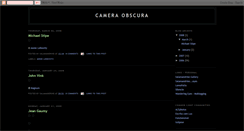 Desktop Screenshot of cameraisobscura.blogspot.com