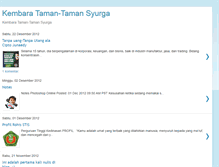 Tablet Screenshot of kembaratamantamansyurga.blogspot.com