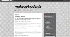 Desktop Screenshot of makeupbydeniz.blogspot.com