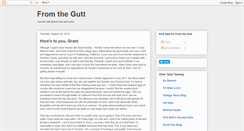 Desktop Screenshot of fromthegutt.blogspot.com