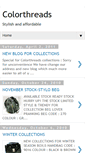 Mobile Screenshot of colorthreads.blogspot.com