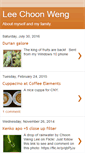 Mobile Screenshot of leechoonweng.blogspot.com