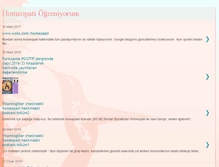 Tablet Screenshot of homeopatiogreniyorum.blogspot.com