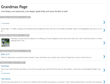Tablet Screenshot of grandmaspage10.blogspot.com