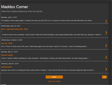 Tablet Screenshot of maddoxcorner.blogspot.com