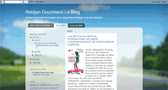 Desktop Screenshot of abidjangourmand.blogspot.com