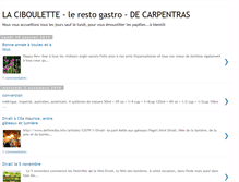 Tablet Screenshot of lacibouletterestaurant.blogspot.com