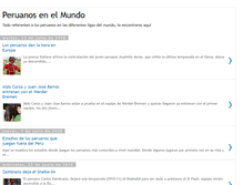 Tablet Screenshot of mundoperuanos.blogspot.com