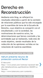 Mobile Screenshot of derechoenreconstruccion.blogspot.com