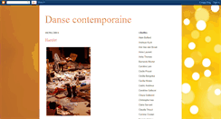 Desktop Screenshot of danse-contemporaine.blogspot.com