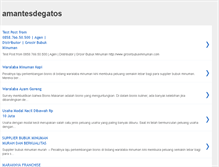 Tablet Screenshot of amantesdegatos.blogspot.com