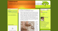 Desktop Screenshot of elfisioterapeuta.blogspot.com