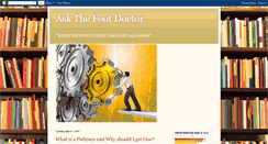 Desktop Screenshot of affpodiatrists.blogspot.com