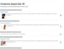 Tablet Screenshot of cindereladepoisdos18.blogspot.com