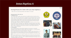 Desktop Screenshot of intan-unpad.blogspot.com