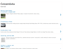 Tablet Screenshot of cwiczeniowka.blogspot.com