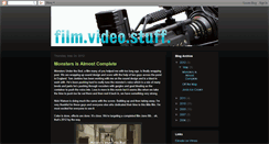 Desktop Screenshot of filmvideostuff.blogspot.com