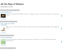 Tablet Screenshot of doloresdays.blogspot.com