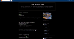 Desktop Screenshot of ironkingdoms-hanax.blogspot.com