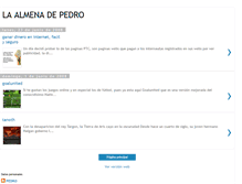 Tablet Screenshot of la-almena-de-pedro.blogspot.com