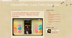 Desktop Screenshot of chocowhey.blogspot.com