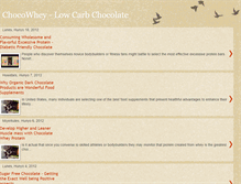 Tablet Screenshot of chocowhey.blogspot.com