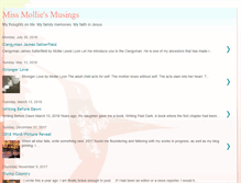 Tablet Screenshot of missmolliesmusings.blogspot.com