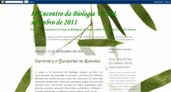 Desktop Screenshot of encontrobiologiauftm.blogspot.com