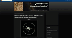 Desktop Screenshot of identidadexopolitica.blogspot.com