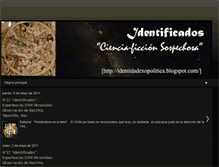 Tablet Screenshot of identidadexopolitica.blogspot.com