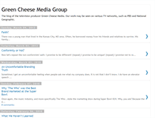 Tablet Screenshot of greencheesemedia.blogspot.com