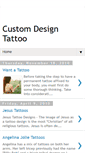 Mobile Screenshot of customdesigntattoo.blogspot.com