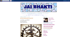 Desktop Screenshot of jaibhakti.blogspot.com