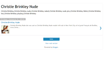 Tablet Screenshot of christie-brinkley-nude.blogspot.com