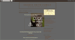 Desktop Screenshot of georgesmithfamily.blogspot.com