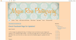 Desktop Screenshot of meganrosephotography.blogspot.com