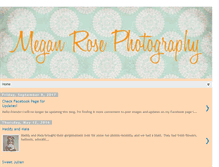 Tablet Screenshot of meganrosephotography.blogspot.com