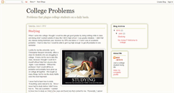 Desktop Screenshot of college-problems.blogspot.com