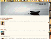 Tablet Screenshot of cancionpoetica.blogspot.com