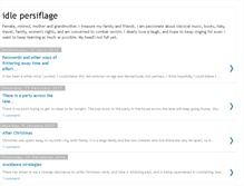 Tablet Screenshot of idlepersiflage.blogspot.com