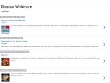 Tablet Screenshot of eleanorwhitmore.blogspot.com