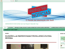 Tablet Screenshot of noticiasdevenhavereregiao.blogspot.com