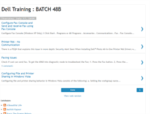 Tablet Screenshot of delltraining.blogspot.com