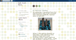 Desktop Screenshot of ladyjaneshoes.blogspot.com