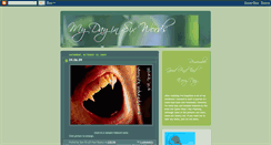 Desktop Screenshot of mydayinsixwords.blogspot.com