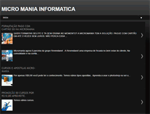 Tablet Screenshot of micromaniamg.blogspot.com
